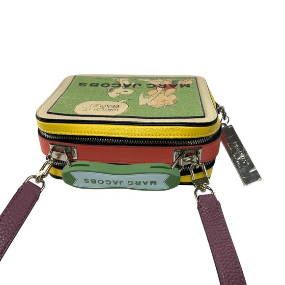 MARC JACOBS PEANUTS The Box 20 Snoopy Handbag Purse - Picture 7 of 9